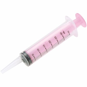 ☆ペット用品☆ 注入用 注射器 [30ml]　ベーシック　// シリンジ 食事 補助 水分 補給 薬 介護 介助 手助け ペット 犬 猫 動物 ピンク SR