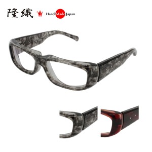 [隆織] TO-019 メガネフレーム メガネ 眼鏡 度付き 59サイズ 日本製 職人 スタイリッシュ おしゃれ 新品  フレーム 伊達メガネ こだわり 