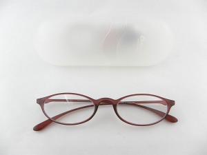 [BelleetClaire 老眼鏡] ベルエクレール 老眼鏡  92314-フィッツ-バーガン+2.50 新品  めがね メガネ ケース付 携帯 カワイイ 便利 正規