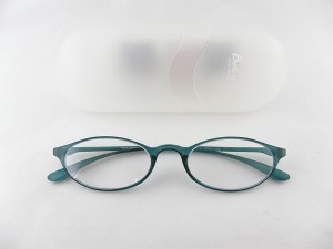 [BelleetClaire 老眼鏡] ベルエクレール 老眼鏡  92365-フィッツ-アクア+3.00 新品  めがね メガネ ケース付 作業 かけ心地 新品 正規品