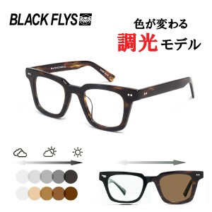 【送料無料】BLACK FLYS ブラックフライ サングラス FLY TRUMAN(PHOTO) 1406 48サイズ ウェリントン メンズ 男性用 トゥルーマン 調光レ