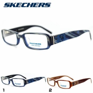 スケッチャーズ メガネフレーム SKA3021 BLHRN 49サイズ スクエア ブルーササ ユニセックス 男女兼用 SKECHERS 眼鏡フレーム PCメガネ ブ