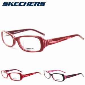 スケッチャーズ メガネフレーム SKA2008 RDPK 51サイズ スクエア レッド ユニセックス 男女兼用 SKECHERS 眼鏡フレーム PCメガネ ブルー