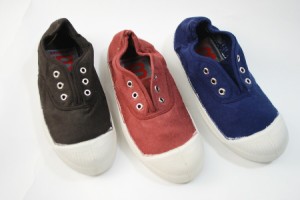 【アウトレット】キッズ スニーカー BENSIMON ベンシモン キャンバス デッキシューズ TENNIS ELL 14cm-22cm ジュニア 靴 パリジェンヌご