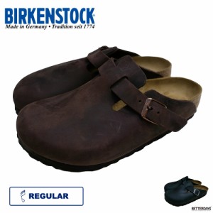 サボ メンズ レディース ビルケンシュトック ボストン サンダル  オイルドレザー 幅広 レギュラー25-29cm BIRKENSTOCK BOSTON  【国内正