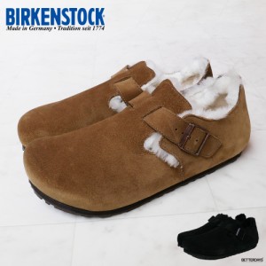 ブーツ レディース メンズ ビルケンシュトック ロンドン ボア スエード レザー サボ 22.5-26cm BIRKENSTOCK london vl adult 幅広 レギュ