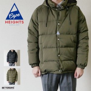 ダウン ケープハイツ メンズ  NEW LUTAK JACKET  Cape Heights MENS ニュー ルタック ダウンジャケット フード取り外し可【国内正規品】 