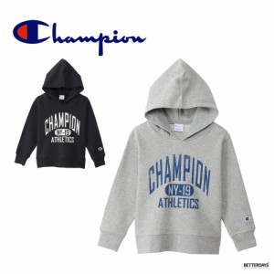 パーカー キッズ チャンピオン キッズ フーデッドスウェットシャツ 22FW トドラー ボーイズカジュアル 長袖  Champion Kids HOODED SWEAT