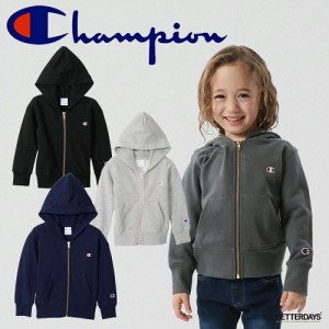 パーカー キッズ チャンピオン ジップフーデッドスウェットシャツ 長袖 ベーシック ジュニア 子ども 子供服 Champion Kids 男の子 女の子