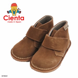 シエンタ ブーツ ベルクロ スウェード ショートブーツ Cienta 12.5-21cm キッズ ジュニア 男の子 女の子 子供 靴  1051065