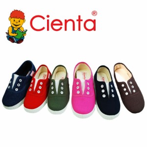 キッズ スニーカー シエンタ Cienta デッキシューズ スリッポンタイプ55000 ジュニア 靴 【国内正規品】