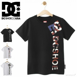 【アウトレット】Tシャツ キッズ 半袖 DCシューズ DC SHOES キッズ プリントロゴTシャツ 110-160cm 19 KD PRINT VERTICAL SS 