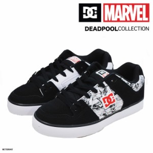 スニーカー メンズ DCシューズ デッドプール マーベル DEADPOOL MARVEL DC SHOES スニーカー DP PURE DM226108 25.5cm~27cm 【国内正規品