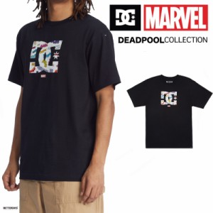 Tシャツ メンズ 半袖 DCシューズ デッドプール マーベル DEADPOOL MARVEL DC SHOES DP WHAM STAR TEE DEADPOOL 【国内正規品】