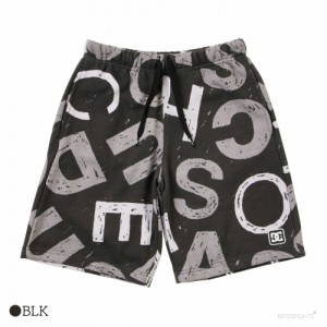 短パン キッズ DCシューズ DC SHOES 22 KD FLEECE ALLOVER SHORT フリース ショーツ ハーフパンツ オールオーバー 130-160cm