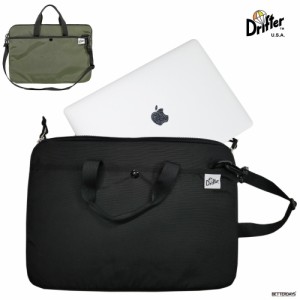 PCバッグ ドリフター ラップトップキャリア メンズ レディース Drifter LAP TOP CARRIER BLACK