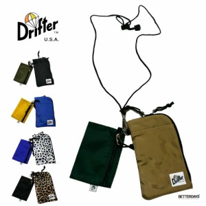 ポーチ ドリフター メンズ レディース Drifter MINIMAL W POUCH ミニマルポーチ