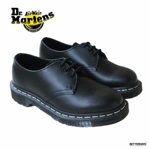 ドクターマーチン3ホール レディース メンズ ホワイトステッチ 1461 WHITE STITCH 3ホールシューズ Dr.Martens 22cm-29cm 【国内正規品】