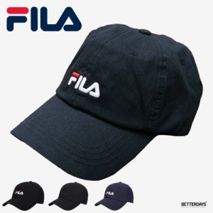 キャップ メンズ レディース フィラ FILA コットン ナイロン 秋冬 CAP 【国内正規品】 57―59cm