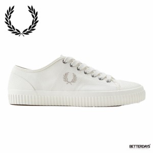 スニーカー メンズ レディース フレッドペリー レザースニーカー FRED PERRY Hughes Low Canvas 【国内正規品】