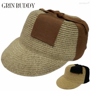 キャップ ベビー ストローリボンキャップ キッズ グリンバディ GRIN BUDDY BABY STRAW RIBBON CAP 男の子 女の子 子供 54cm 