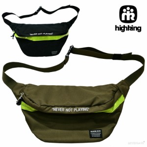 【アウトレット】ウエストポーチ キッズ バッグ ハイキング highking wail waist pouch  