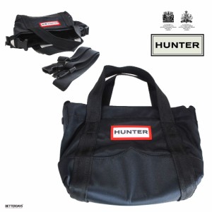 トートバッグ ナイロン ミニ トップ クリップ トート バッグ ハンター  ユニセックス HUNTER UBS1203KBM  【国内正規品】 