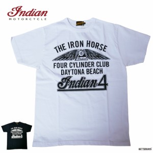 Tシャツ 半袖 メンズ レディース INDIAN 4 インディアンモーターサイクル INDIAN MOTORCYCLE