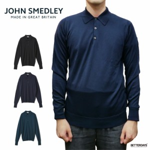 長袖ポロシャツ メンズ ジョンスメドレー ニットポロシャツ 30G EASY FIT DORSET 【国内正規品】 JOHN SMEDLEY