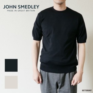 ニットT 半袖 プルオーバー メンズ ジョンスメドレー 30G 半袖クルーネックニット シーアイランドコットン 半袖 JOHN SMEDLEY 【国内正規