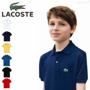 ポロシャツ キッズ ラコステ ボーイズ 半袖 トップス 90-140cm 【国内正規品】 LACOSTE Boys