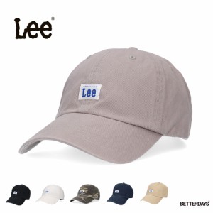 キャップ レディース メンズ ユニセックス リー コットンツイル  LEE LOW CAP COTTON TWILL 【国内正規品】