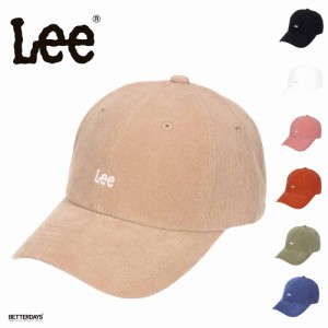 キャップ レディース メンズ ユニセックス リー コーデュロイ  LEE LOW CAP 16W CORDUROY 【国内正規品】