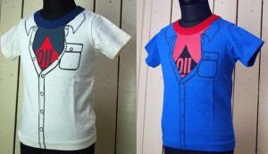 【アウトレット】Tシャツ キッズ 半袖 90cm 100cm 110cm 120cm OIL オイル キッズ だまし絵Tシャツ OIL CLOTHING SERVICE 子供服