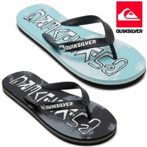 サンダル ロゴプリント ビーチサンダル キッズ クイックシルバー QUIKSILVER MOLOKAI YOUTH KIDS