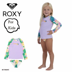 ラッシュガード ロキシー キッズ ガールズ ROXY PARADISIAC ISLAND LYCRA SET タンキニ 女の子 水着 セット