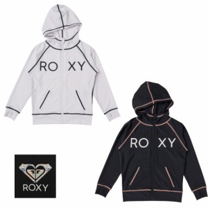 ラッシュパーカ ガールズ ロキシー ラッシュガード パーカー 長袖 水着 女の子 ROXY MINI RASHIE PARKA