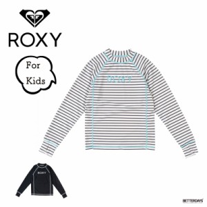 ラッシュガード キッズ ガールズ ロキシー スイムウェア 水着 女の子 ROXY MINI RASHIE L/S