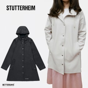 レインコート レディース Stutterheim ストゥッテルハイム Mosebacke raincoat オリジナル ハンティングコート 【国内正規品】 到着後1か