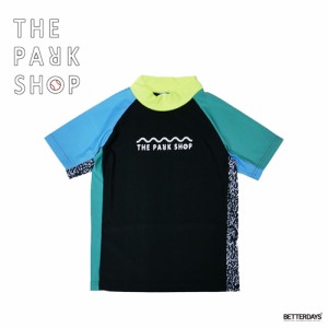 ラッシュガード  キッズ 水着 トップス 半袖 THE PARK SHOP BEACHPARK RASH S/SL  ザ・パークショップ  125-145cm