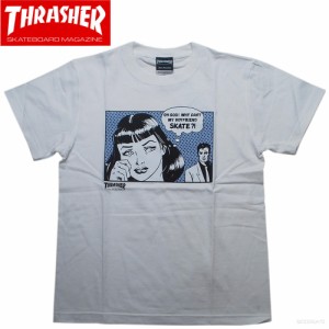 Tシャツ レディース メンズ スラッシャー THRASHER BoyFriend TEE 【国内正規品】