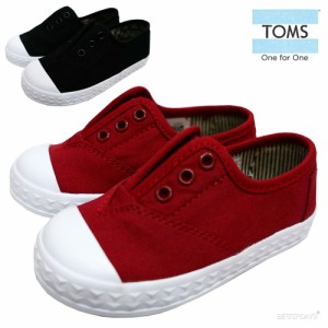 スリッポン キッズ TOMS トムス トムズ TINY-ORIGINAL CLASSICS 18cm-21cm 靴 スリッポン セレブキッズにも人気 ZUMA スニーカー オリジ