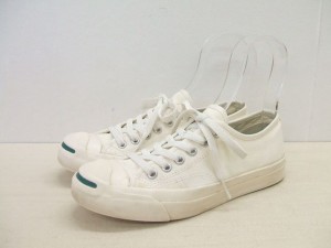 CONVERSE JACK PURCELL ジャックパーセル サイズ24cm ローカット スニーカー オフホワイト レディース コンバース【中古】2-1021G◆