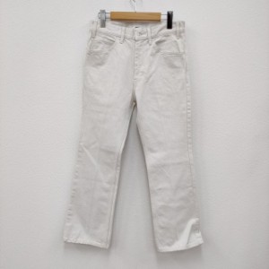 TOGA 新品タグ付 DENIM PANTS 定価29700円 ブーツカット サイズ44 TV22-FF322  デニムパンツ 22AW オフホワイト メンズ トーガ【中古】3-