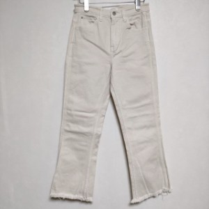 Healthy Denim ブーツカット カットオフ hl55468ie デニムパンツ オフホワイト レディース ヘルシーデニム【中古】4-0509M∞