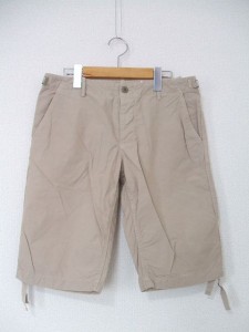 n100/ショートパンツ/ベージュ/エヌワンハンドレッド【中古】【レディース】1-0609S▲