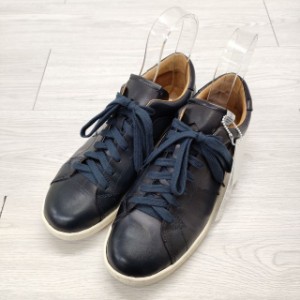 VISVIM FOLEY FOLK フォリーフォルク レザー スニーカー サイズM9.5 V10007428-02 スニーカー ネイビー メンズ ビズビム/ヴィズヴィム【