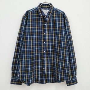 Frank&Eileen Finbar GYBF Checked Shirt 定価36300円 3620700051 ロンハーマン購入 長袖シャツ フランクアンドアイリーン【中古】3-0924