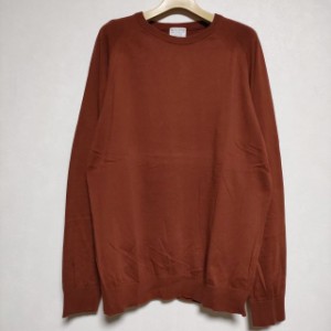 BEAUTY&YOUTH UNITED ARROWS ツイストコットンセーター ニット ブラウン メンズ ビューティアンドユース【中古】3-1008M∞