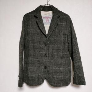 RINGJACKET×英・ハリスツイードテーラードジャケットグレーヘリンボーンM Amazon | 【 MADE BY RING JACKET/リングジャケット 】秋冬